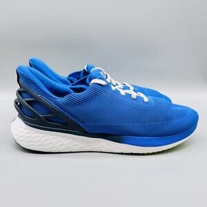 Kizik Shoes Mens 12 Wide Blue Mesh Hands Free Sneakers Comfort Athletic
